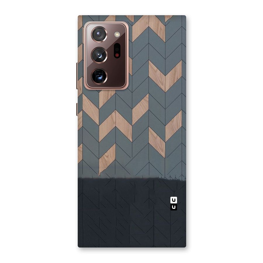 Greyish Wood Design Back Case for Galaxy Note 20 Ultra