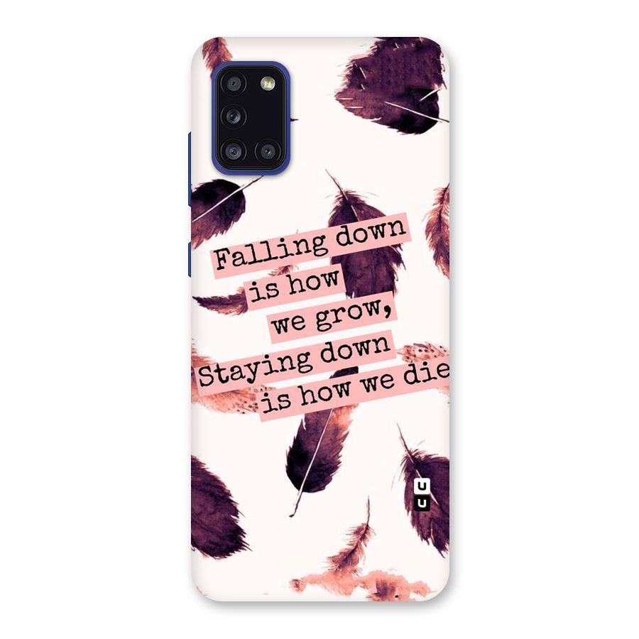 Grow Back Case for Galaxy A31