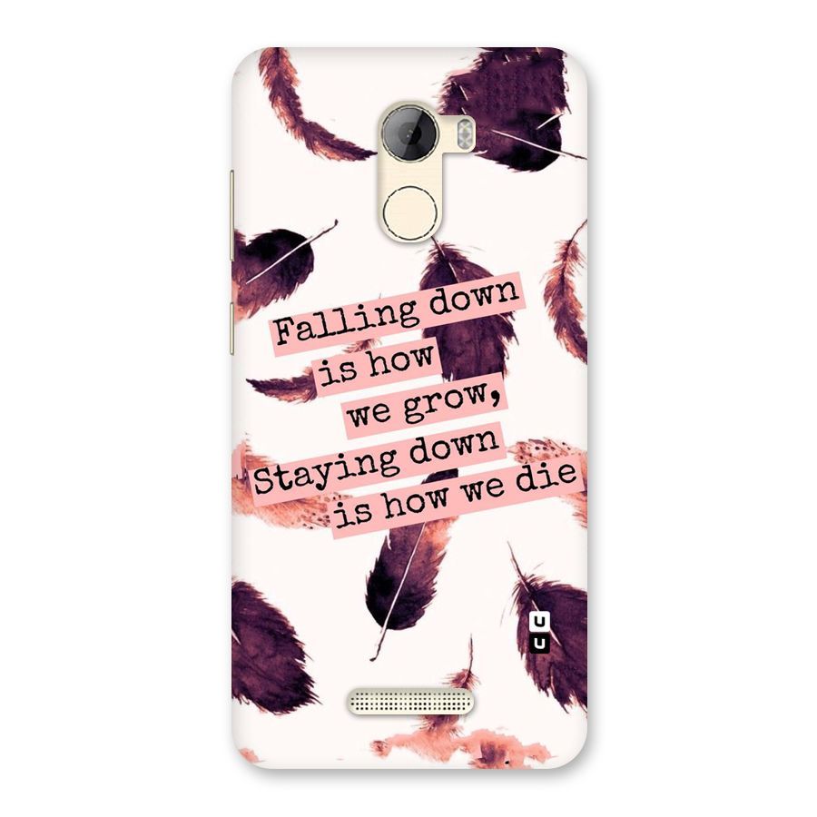 Grow Back Case for Gionee A1 LIte