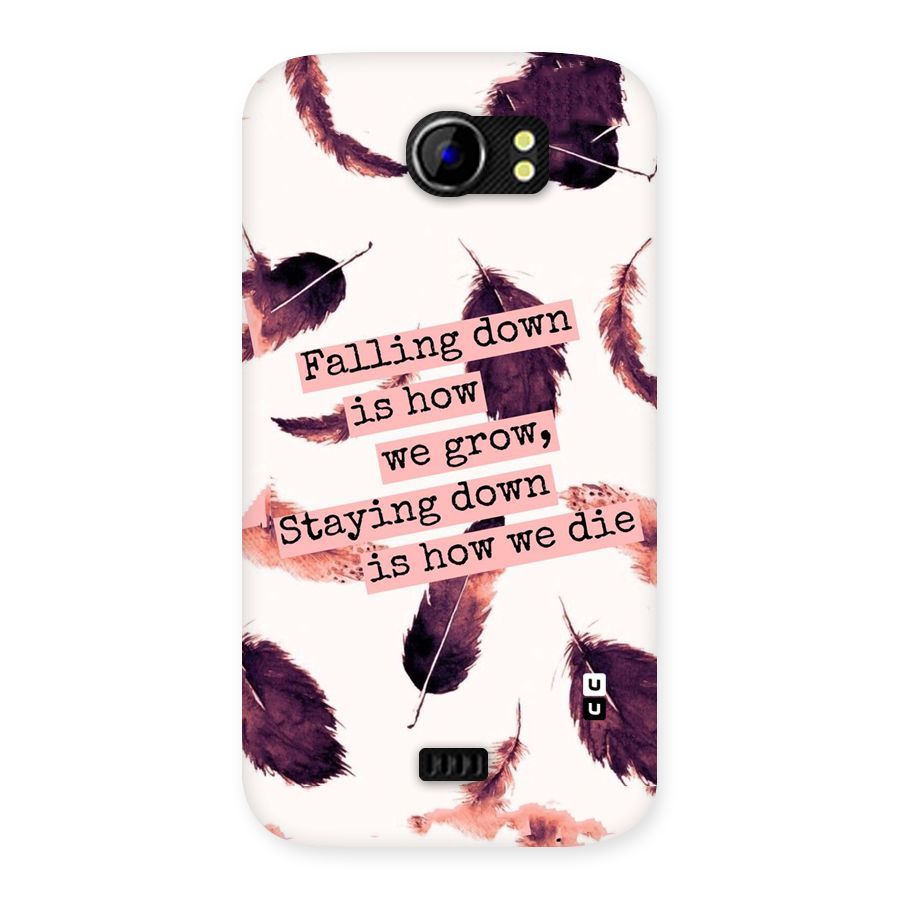 Grow Back Case for Micromax Canvas 2 A110