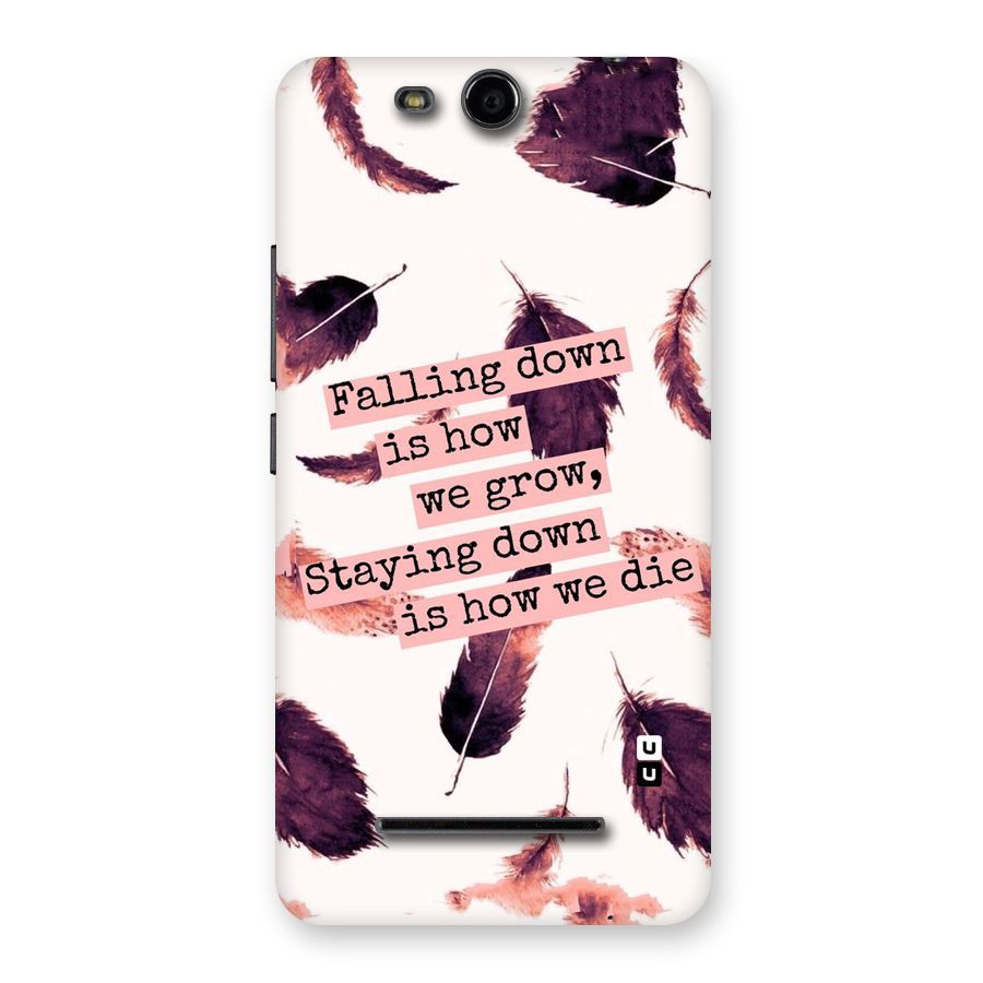 Grow Back Case for Micromax Canvas Juice 3 Q392