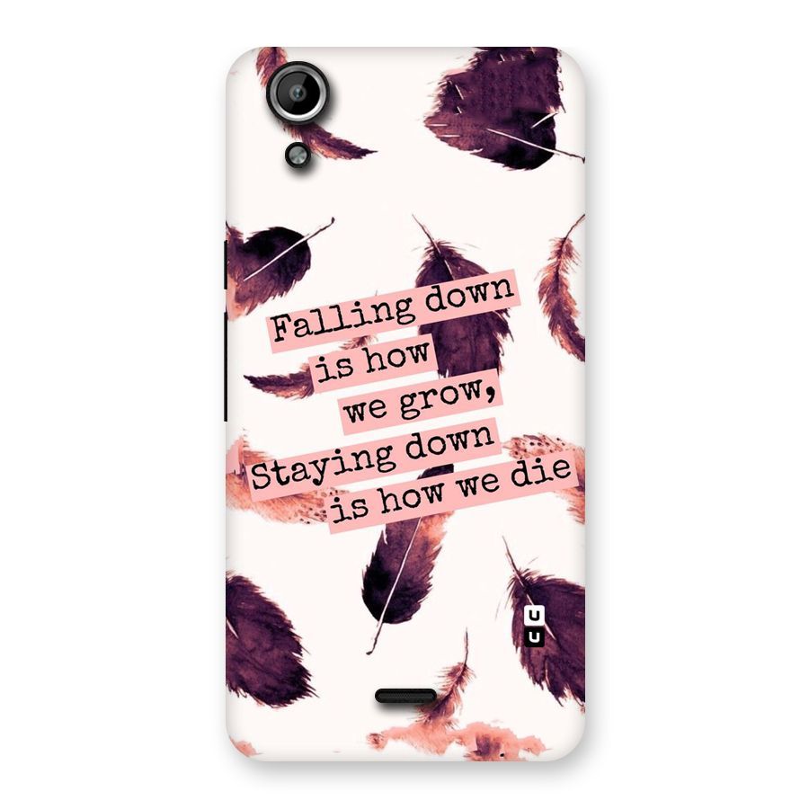 Grow Back Case for Micromax Canvas Selfie Lens Q345