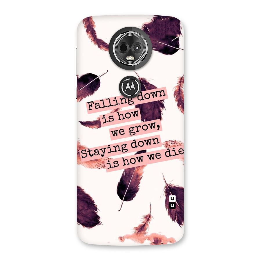 Grow Back Case for Moto E5 Plus