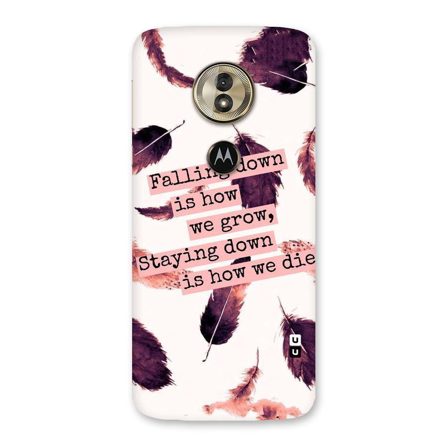 Grow Back Case for Moto G6 Play