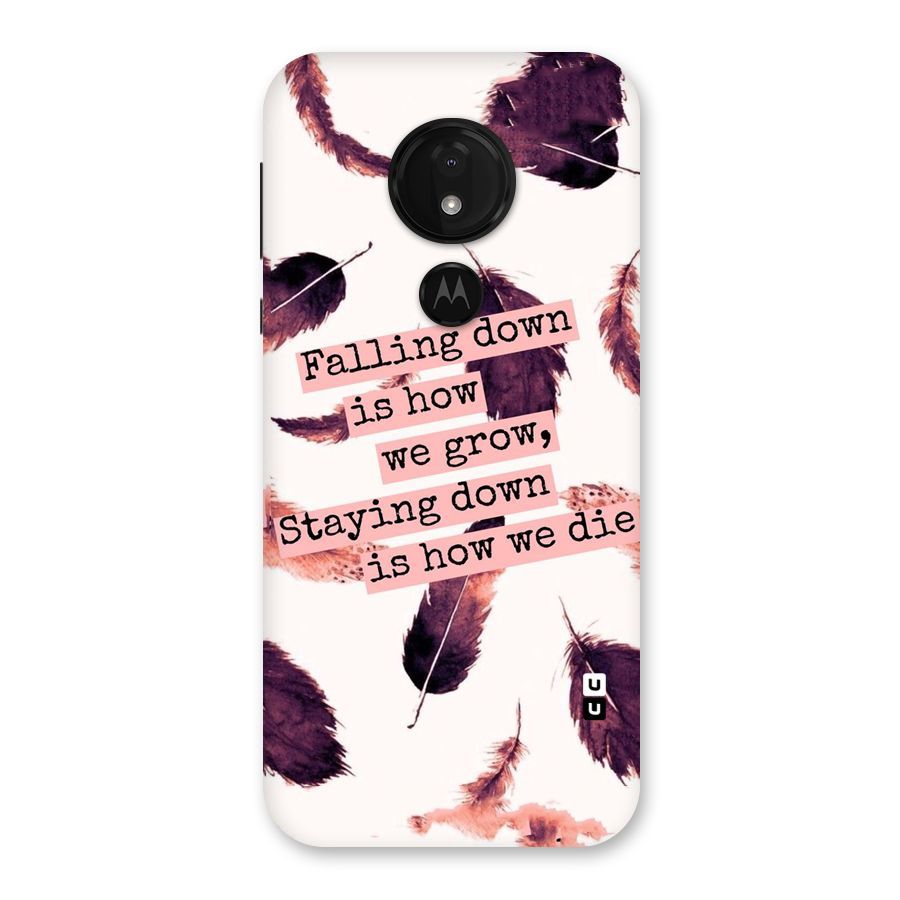 Grow Back Case for Moto G7 Power