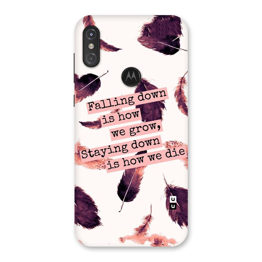 Grow Back Case for Motorola One Power