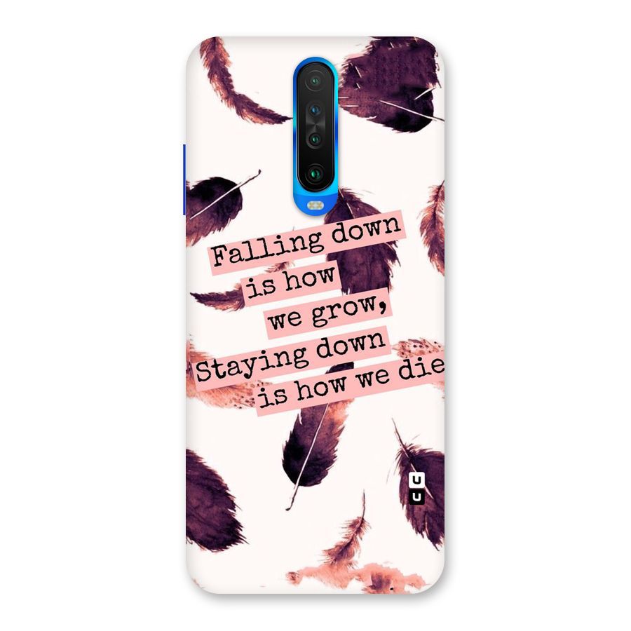 Grow Back Case for Poco X2