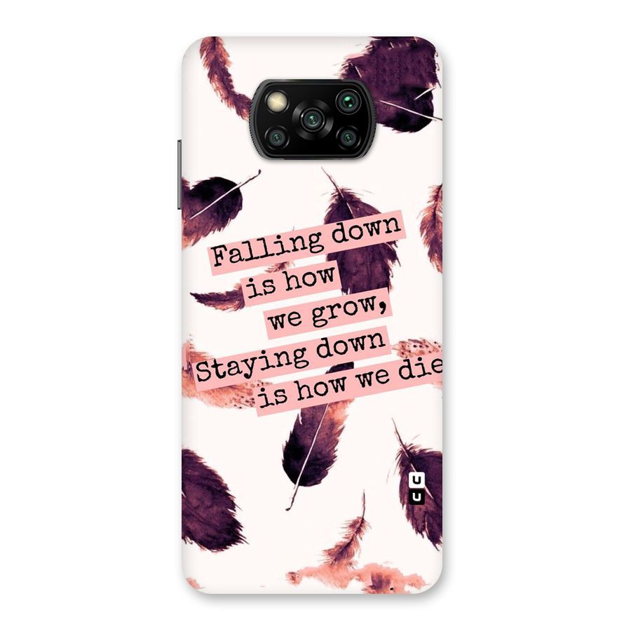 Grow Back Case for Poco X3