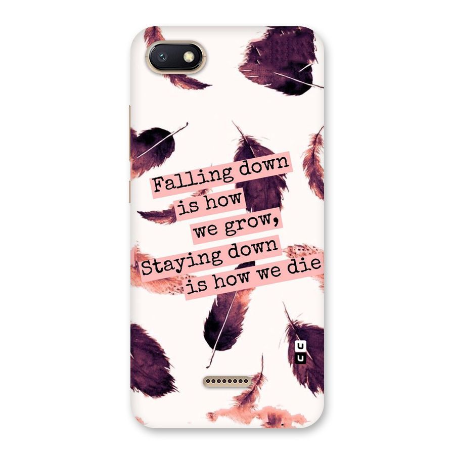 Grow Back Case for Redmi 6A