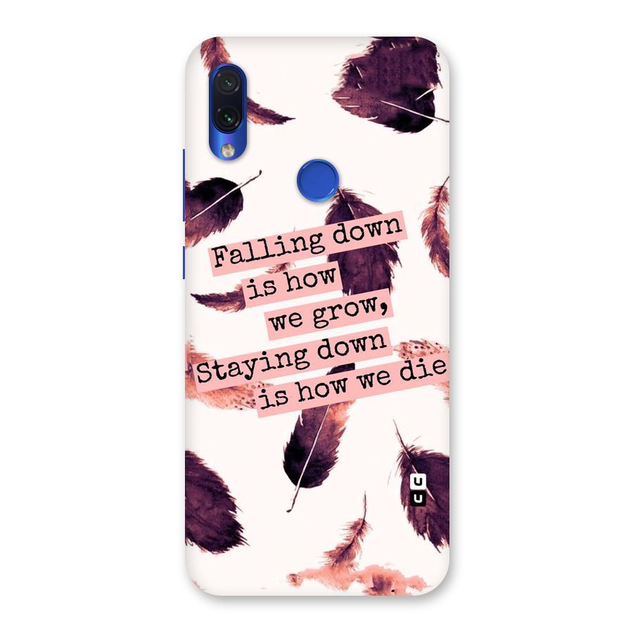 Grow Back Case for Redmi Note 7
