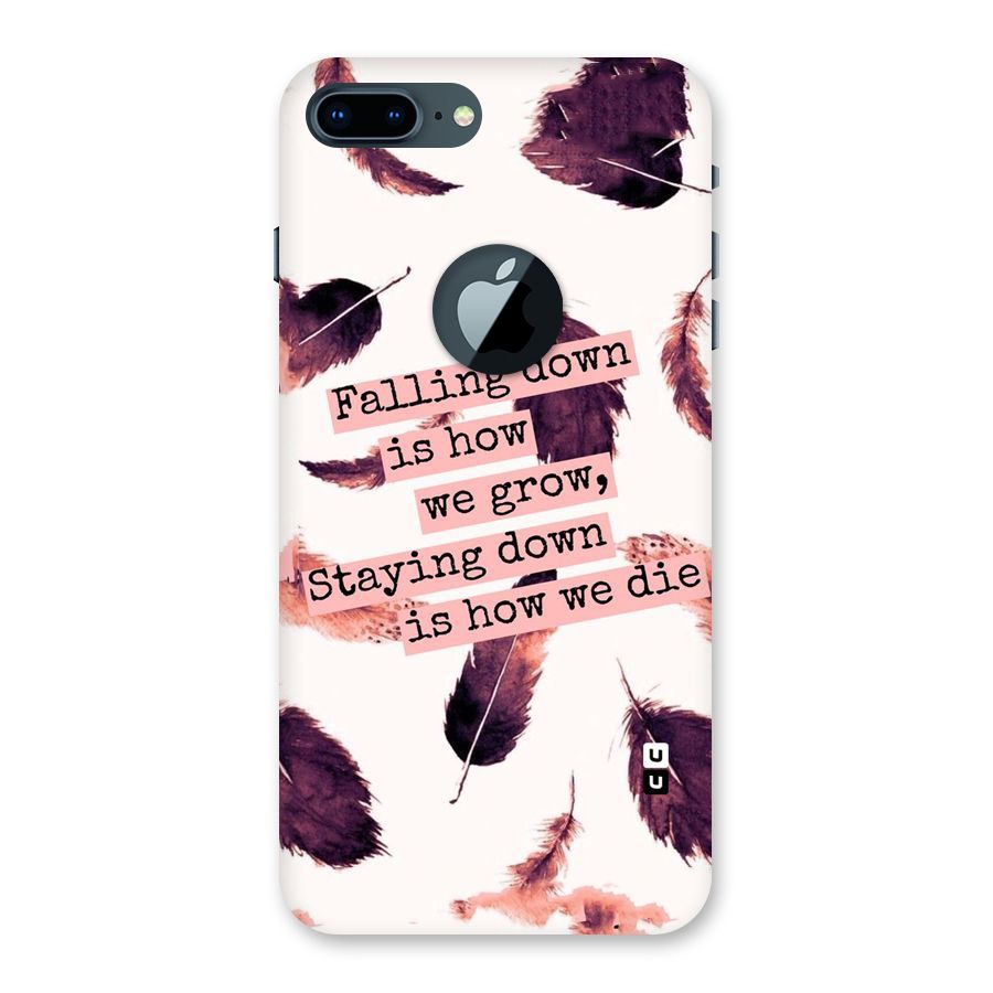 Grow Back Case for iPhone 7 Plus Logo Cut