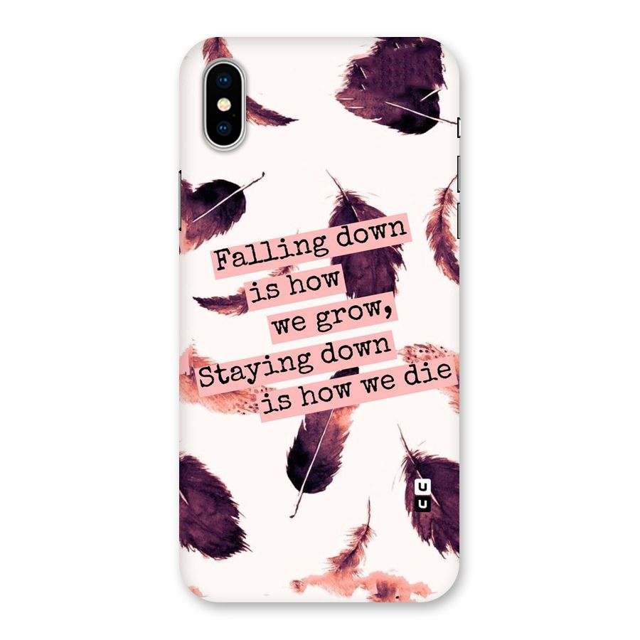Grow Back Case for iPhone X