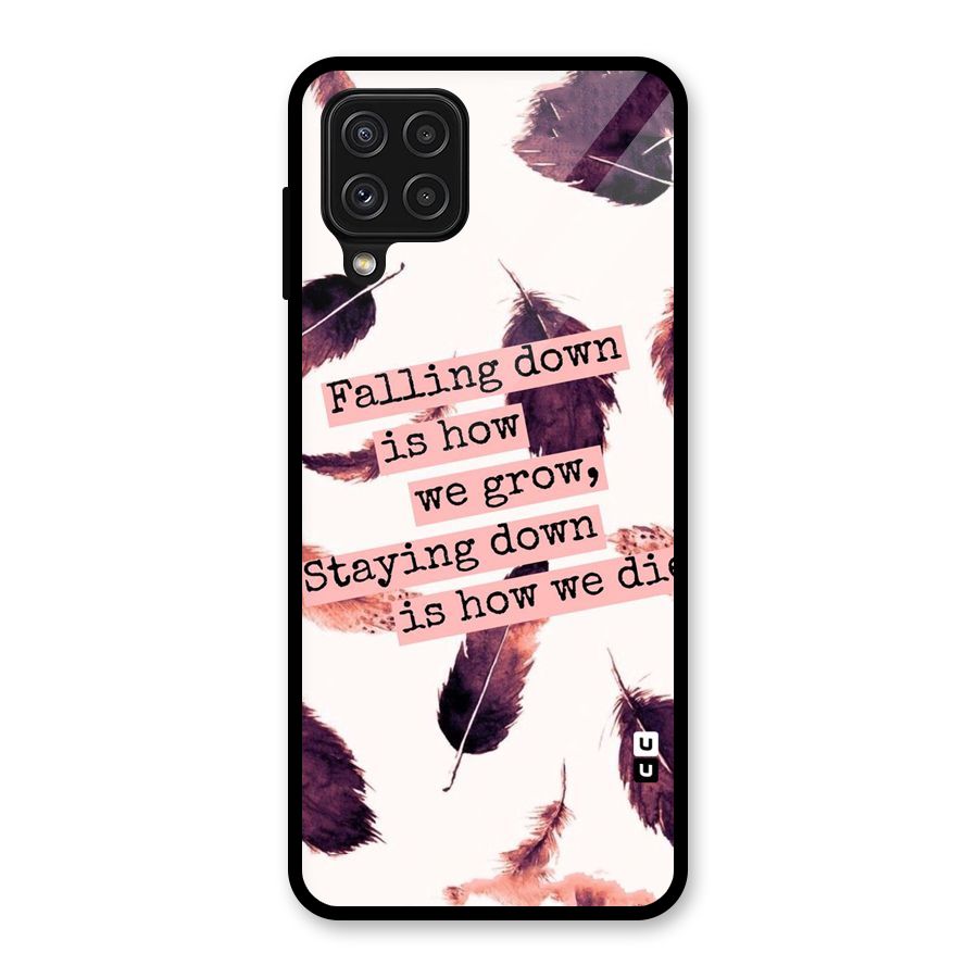 Grow Glass Back Case for Galaxy A22 4G