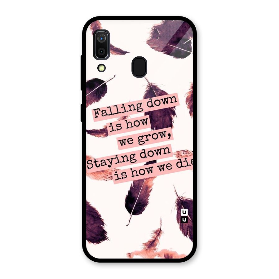 Grow Glass Back Case for Galaxy A30