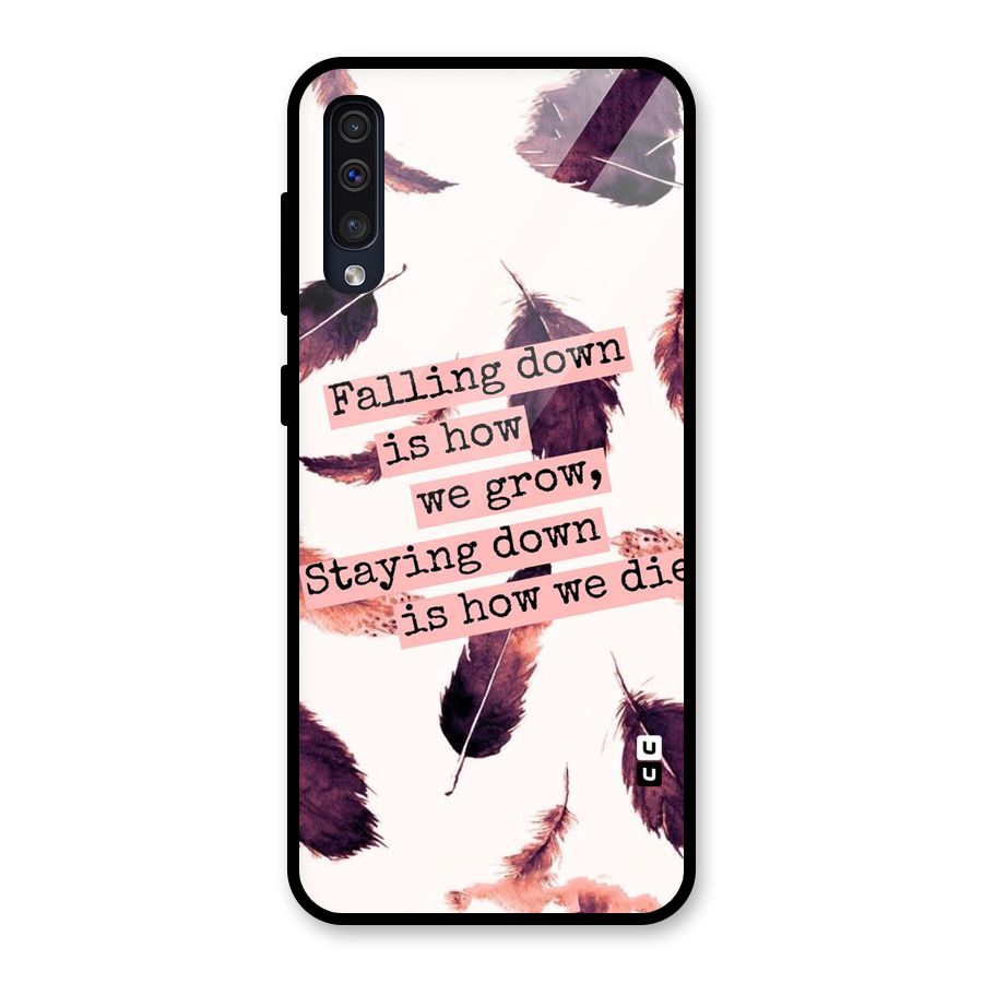 Grow Glass Back Case for Galaxy A50