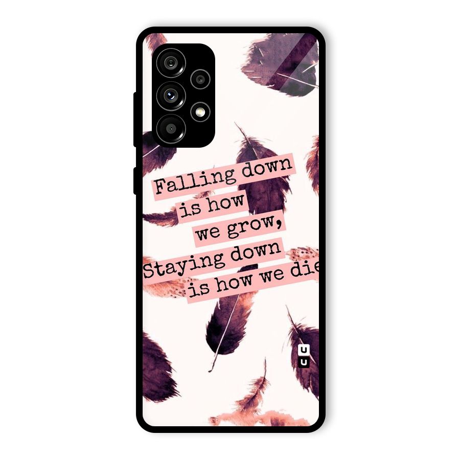 Grow Glass Back Case for Galaxy A73 5G