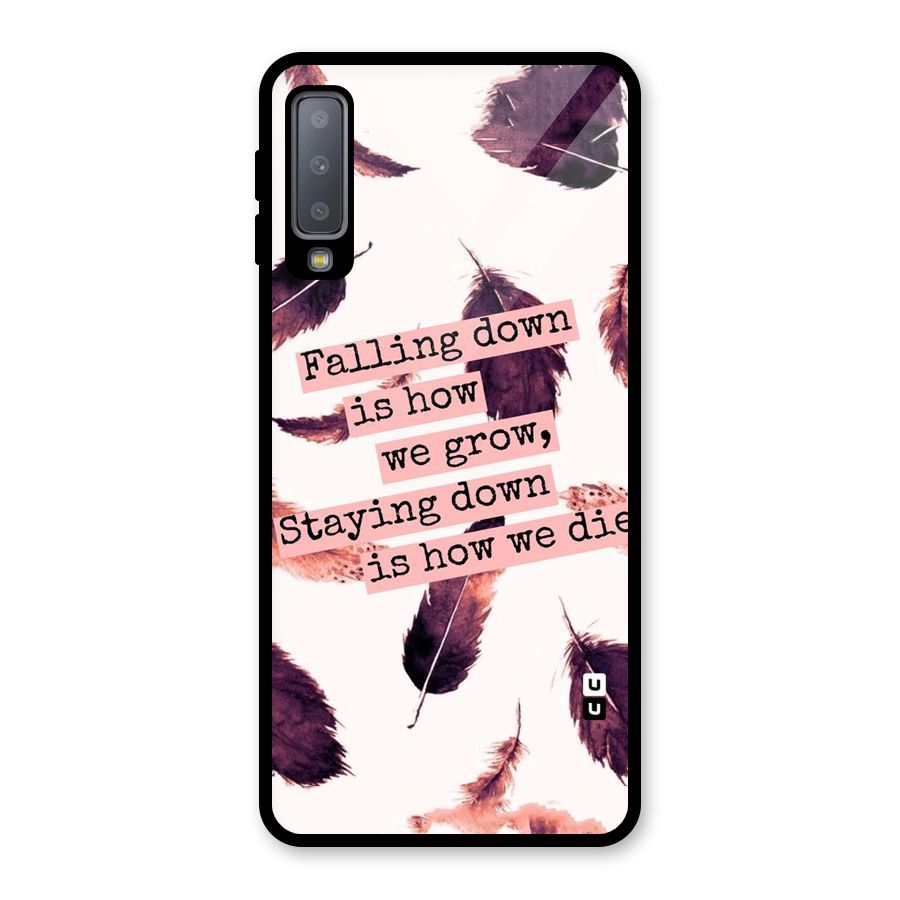 Grow Glass Back Case for Galaxy A7 (2018)