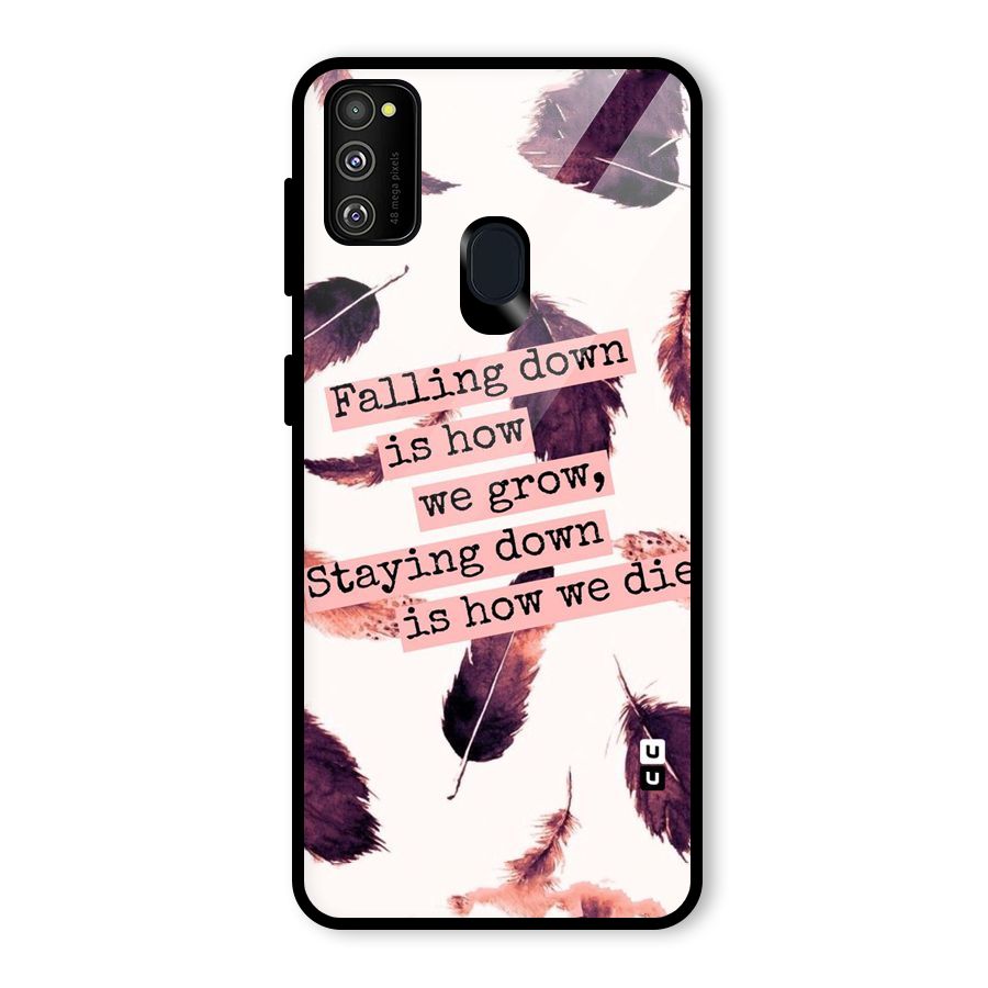 Grow Glass Back Case for Galaxy M30s