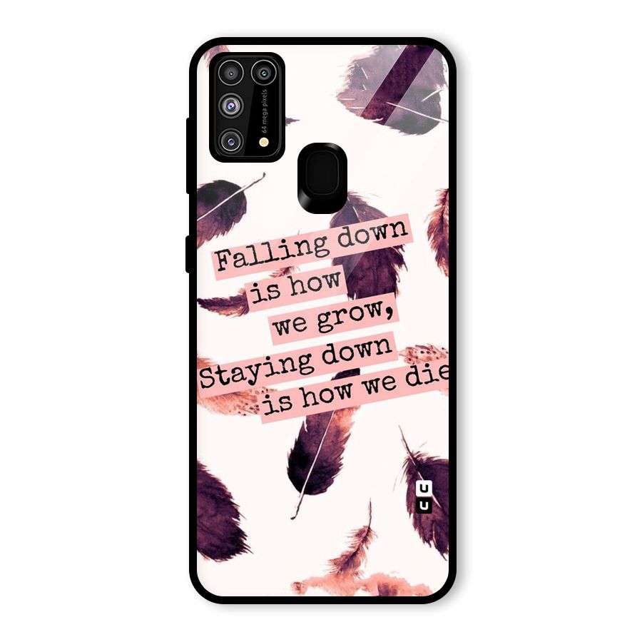 Grow Glass Back Case for Galaxy M31