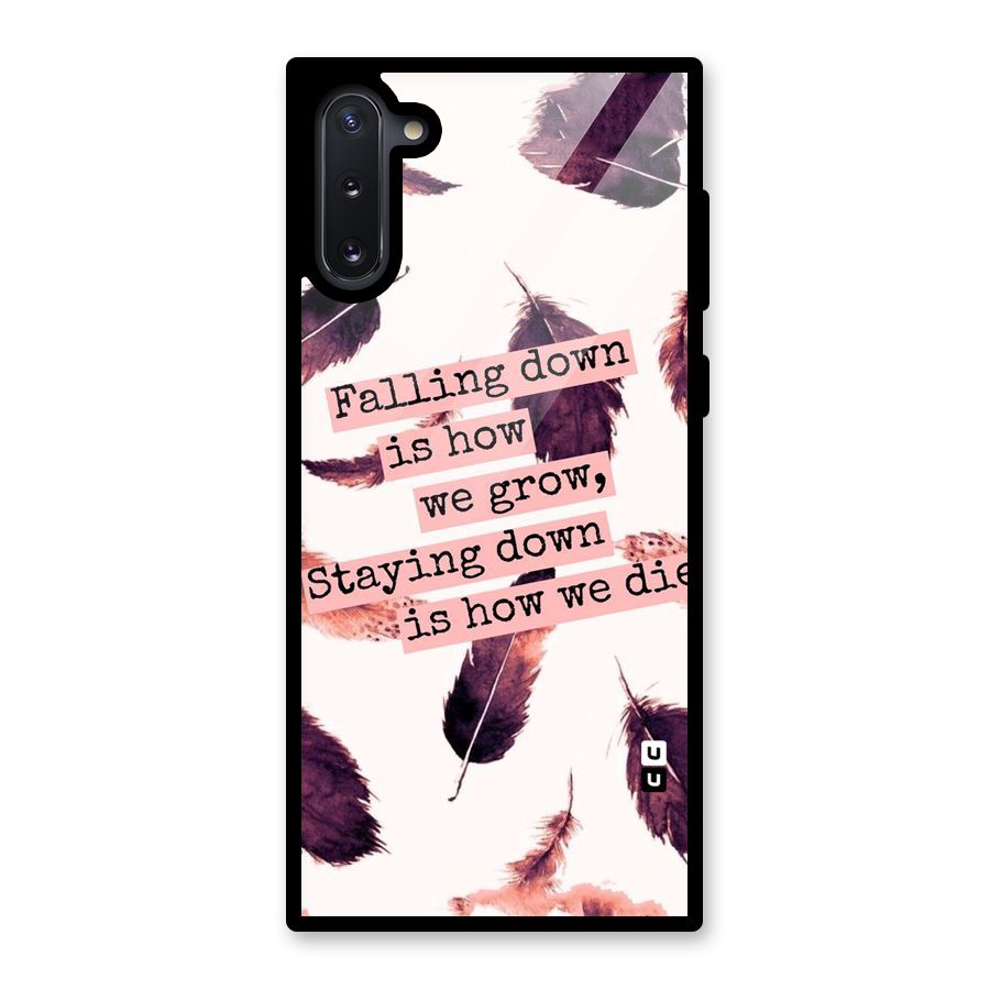 Grow Glass Back Case for Galaxy Note 10