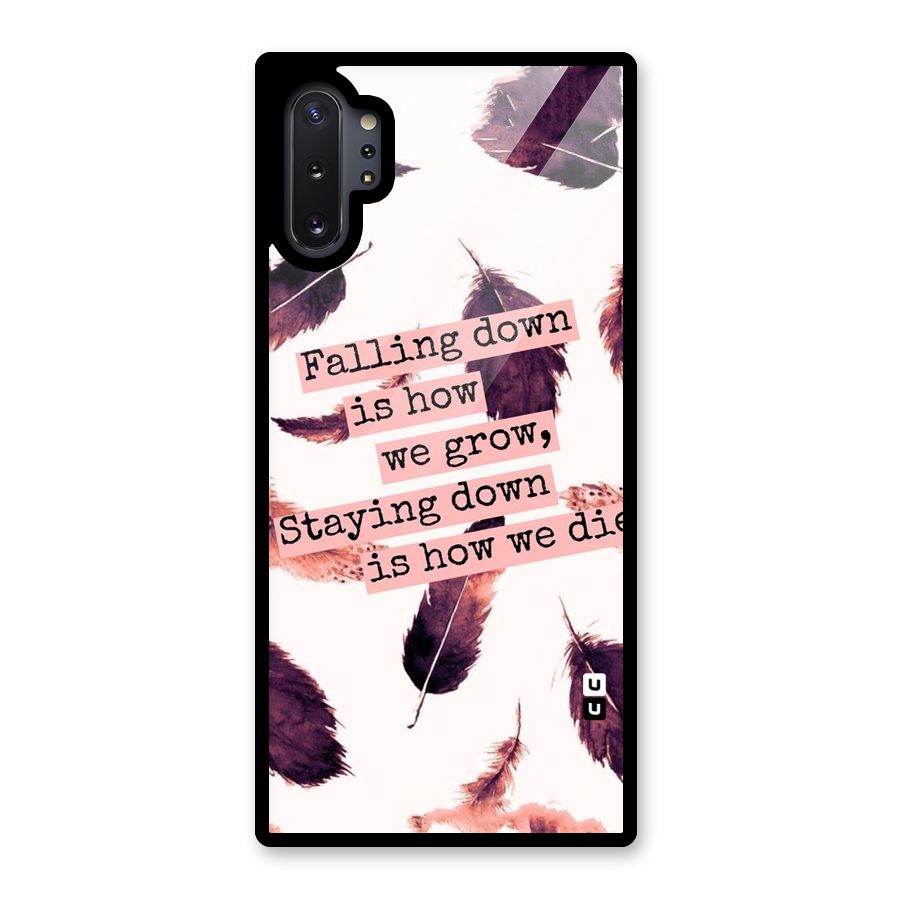 Grow Glass Back Case for Galaxy Note 10 Plus