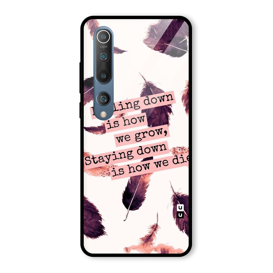 Grow Glass Back Case for Mi 10
