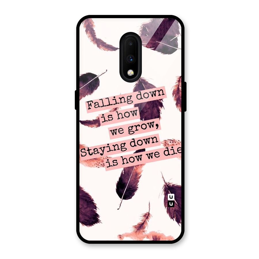 Grow Glass Back Case for OnePlus 7