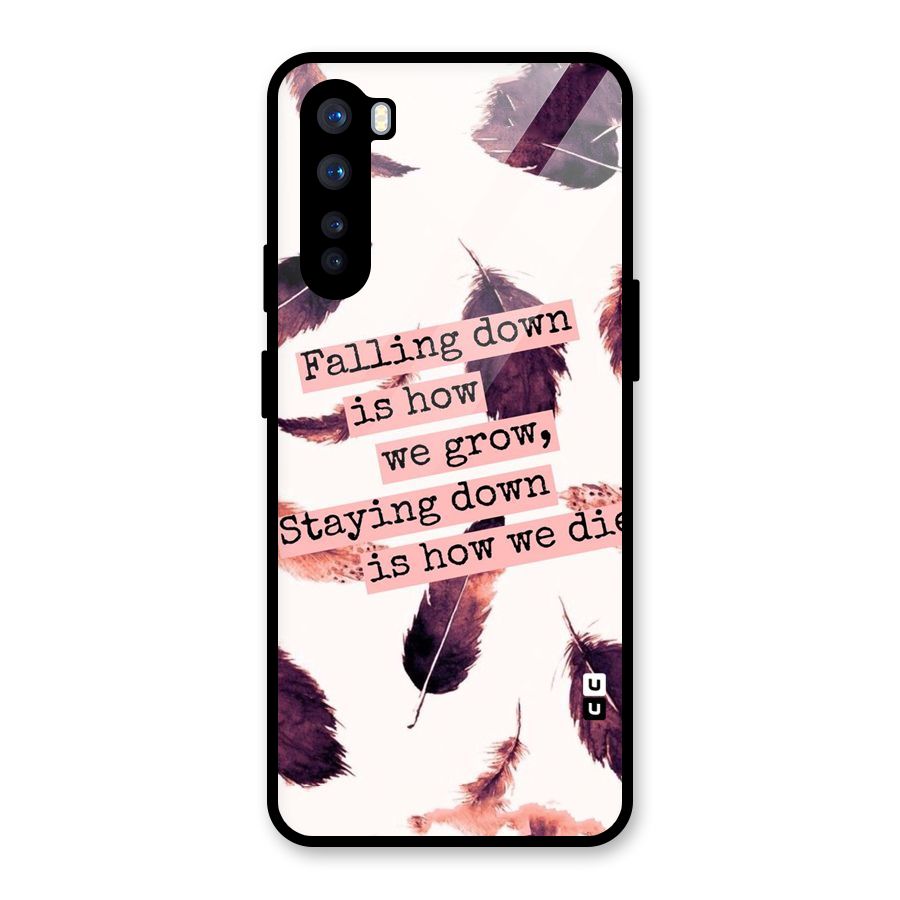 Grow Glass Back Case for OnePlus Nord