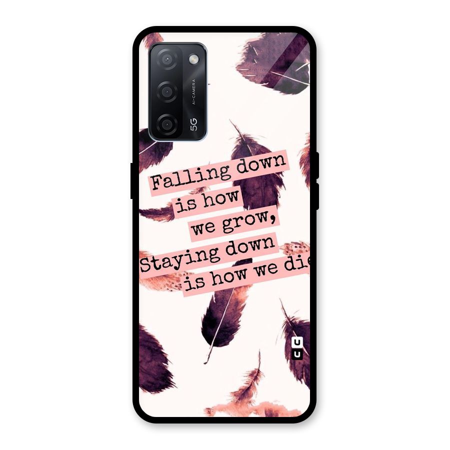 Grow Glass Back Case for Oppo A53s 5G
