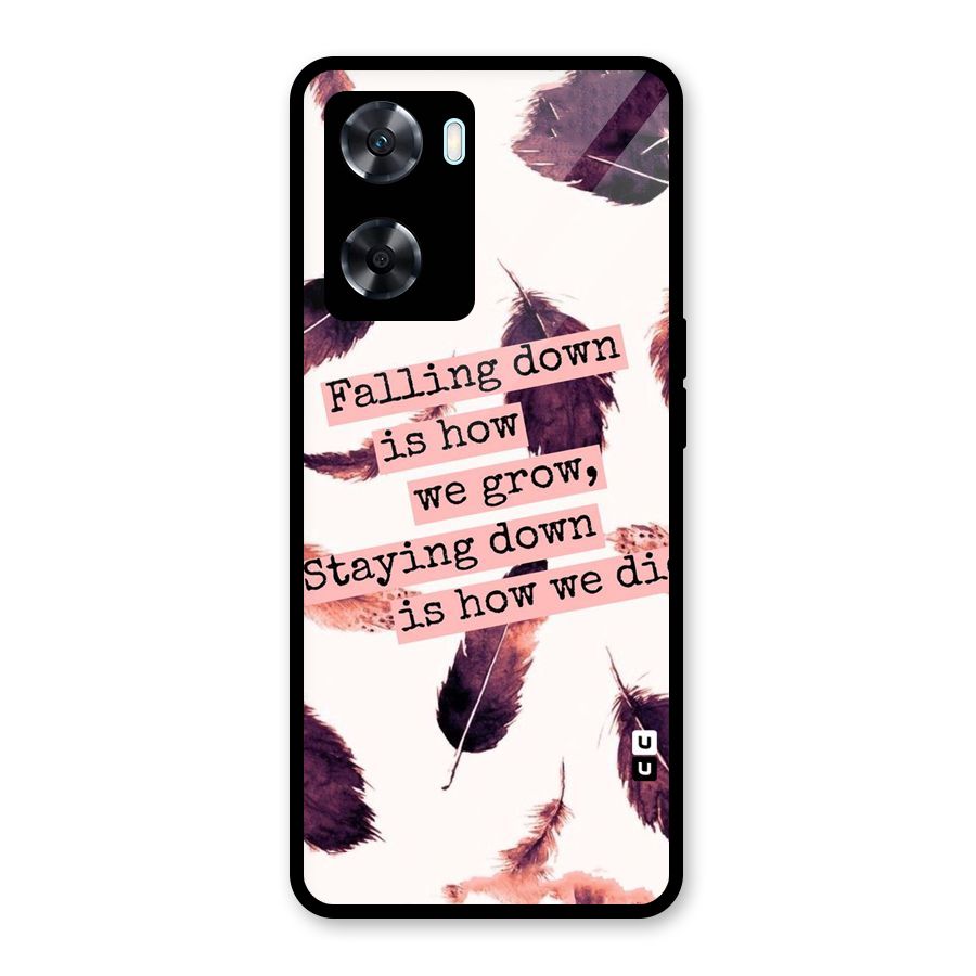 Grow Glass Back Case for Oppo A77