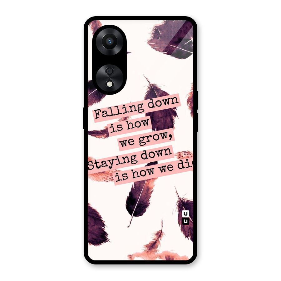 Grow Glass Back Case for Oppo A78