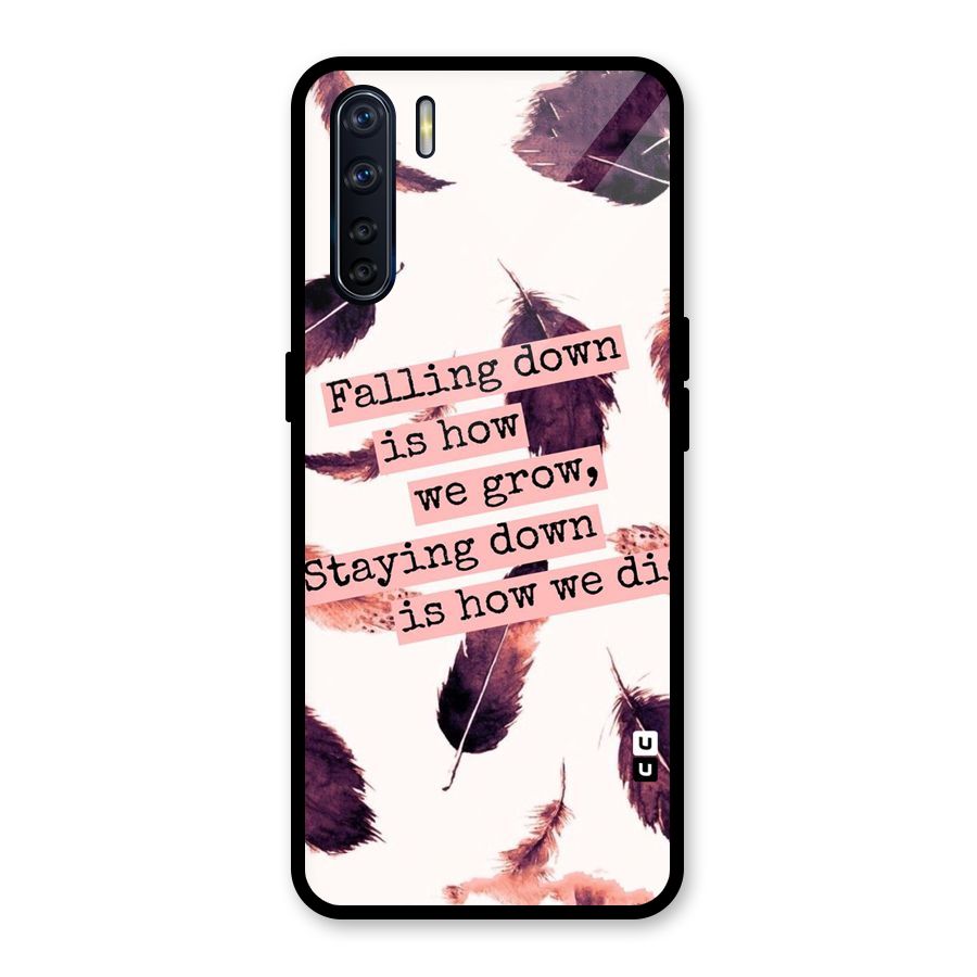 Grow Glass Back Case for Oppo F15
