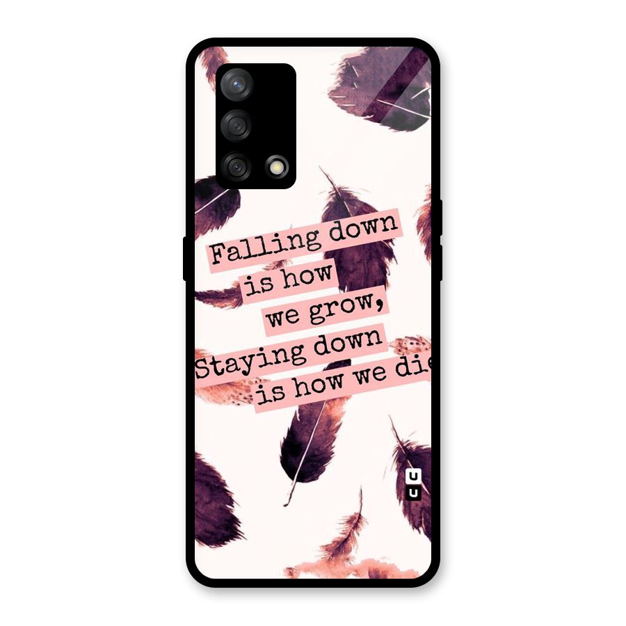 Grow Glass Back Case for Oppo F19