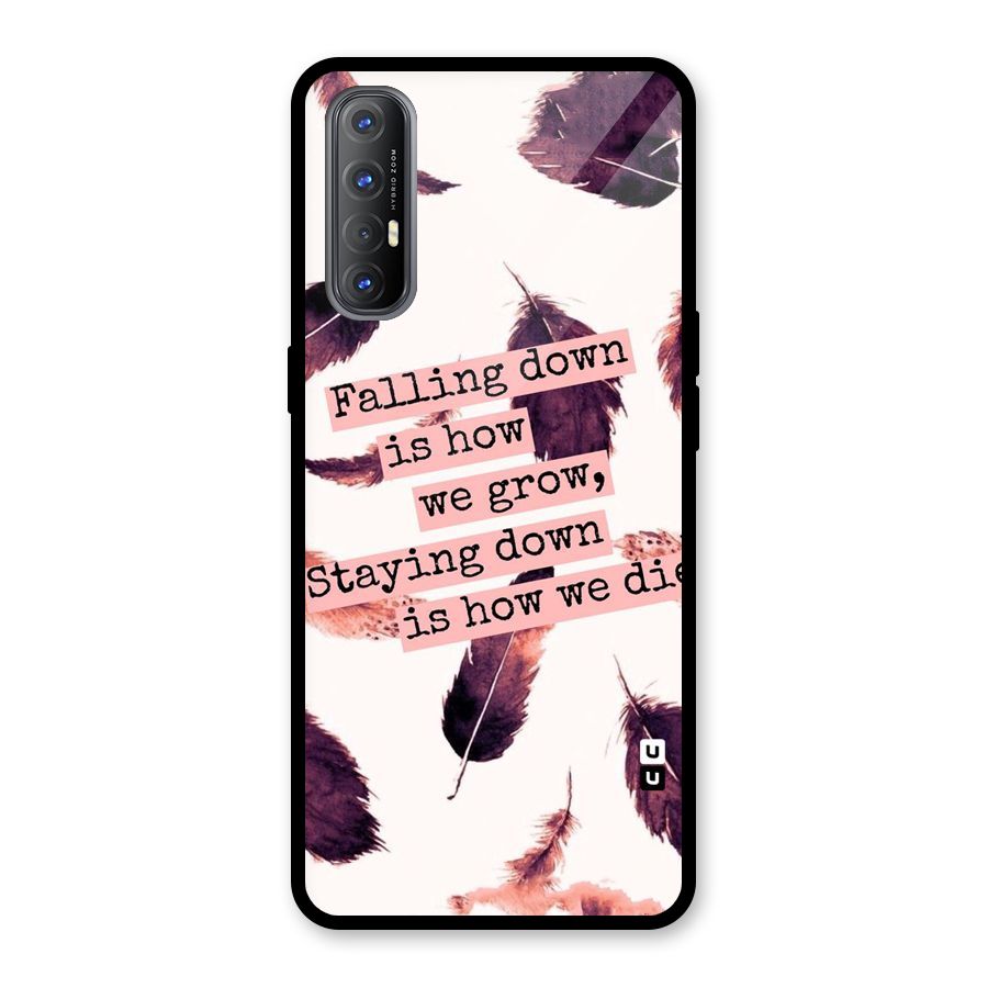 Grow Glass Back Case for Oppo Reno3 Pro