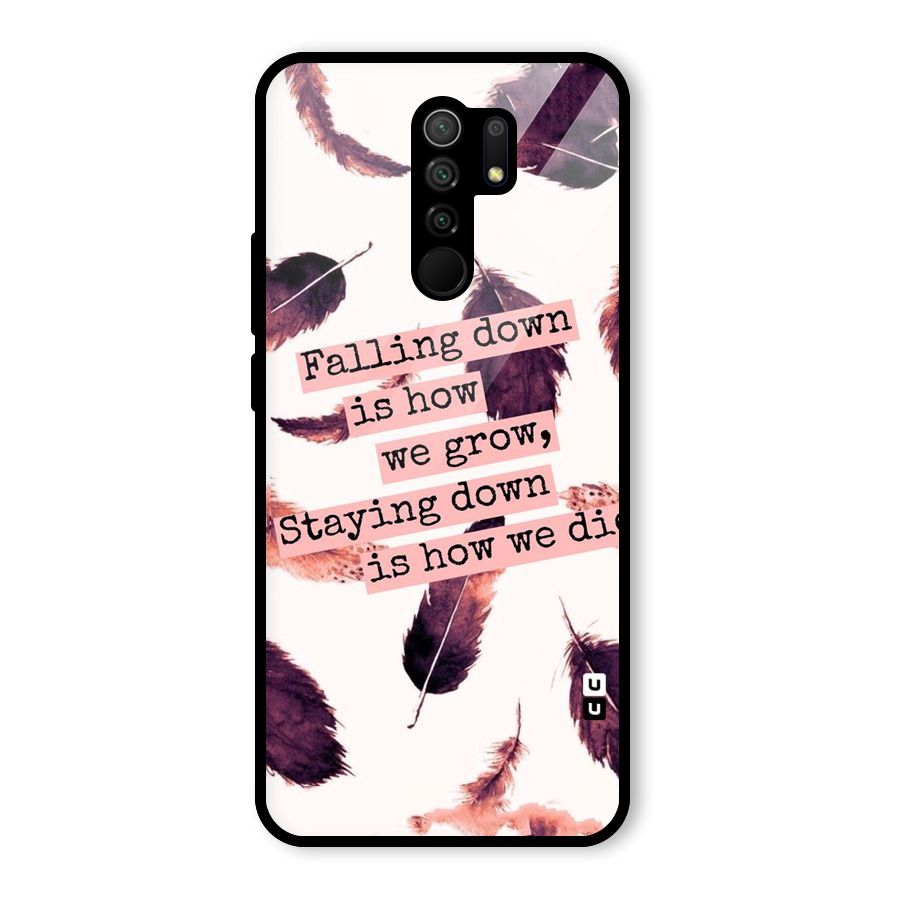 Grow Glass Back Case for Poco M2