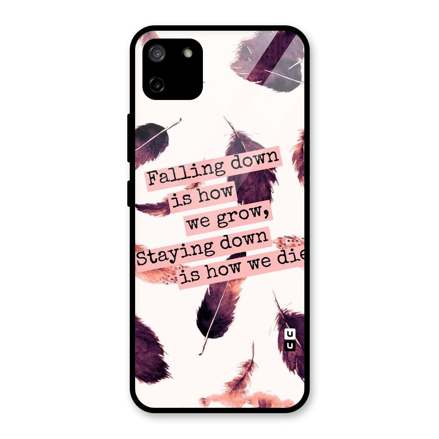 Grow Glass Back Case for Realme C11