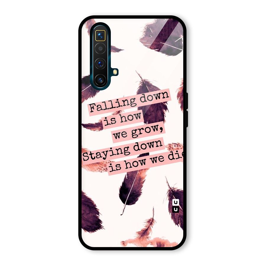 Grow Glass Back Case for Realme X3