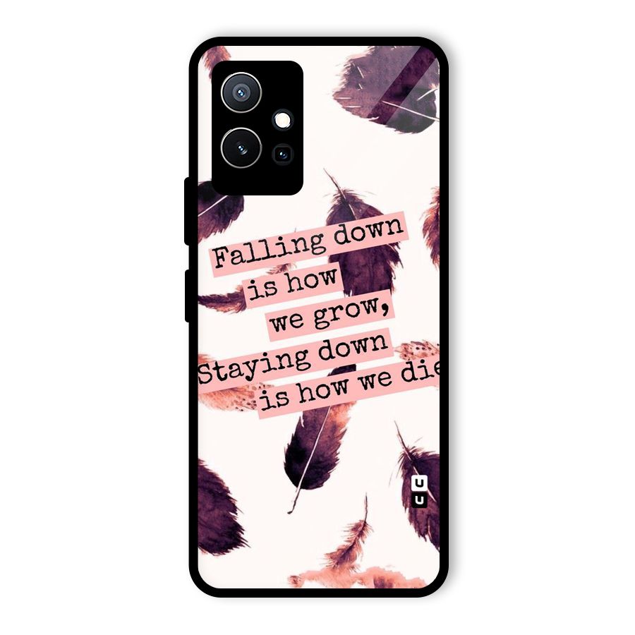 Grow Glass Back Case for Vivo T1 5G
