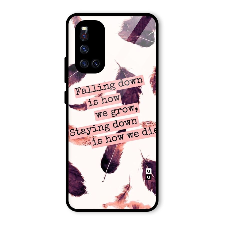 Grow Glass Back Case for Vivo V19