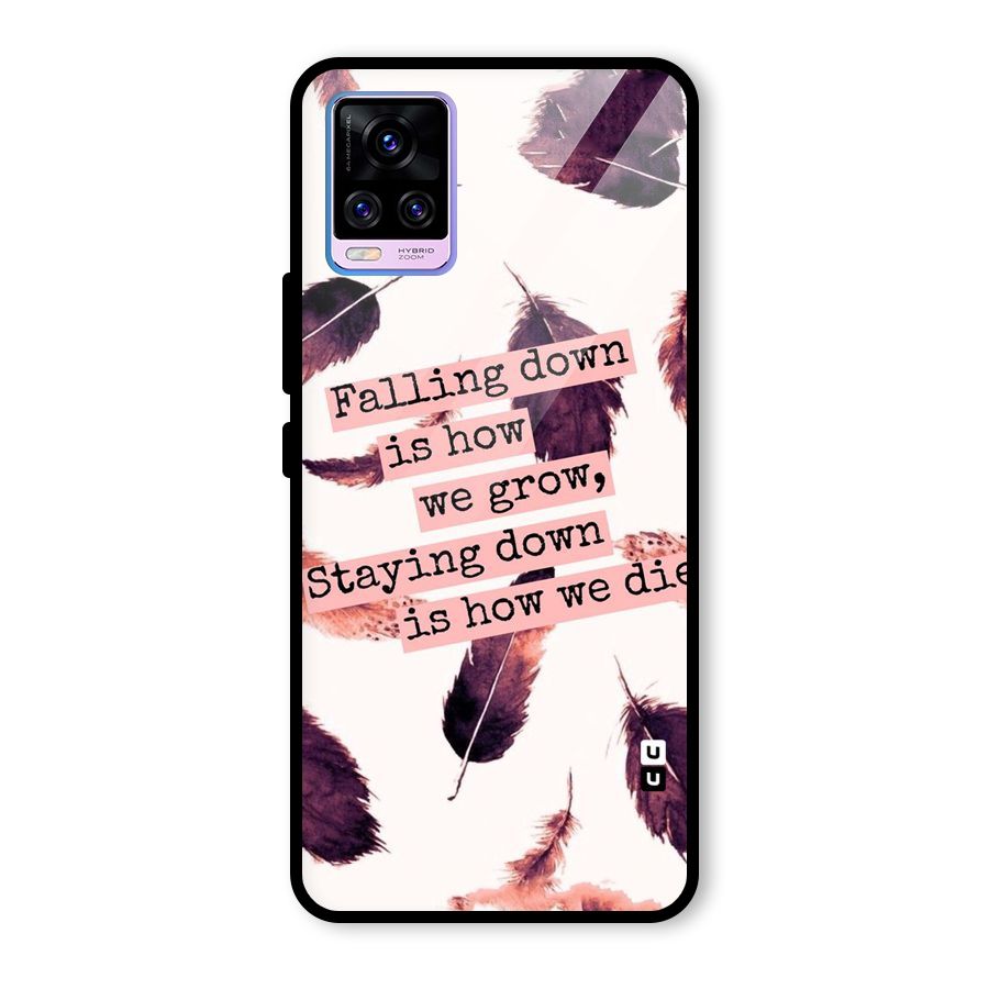 Grow Glass Back Case for Vivo V20 Pro