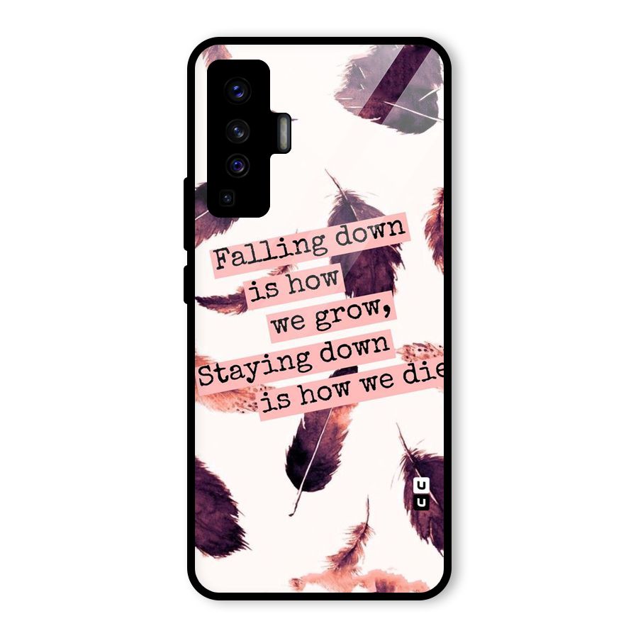 Grow Glass Back Case for Vivo X50