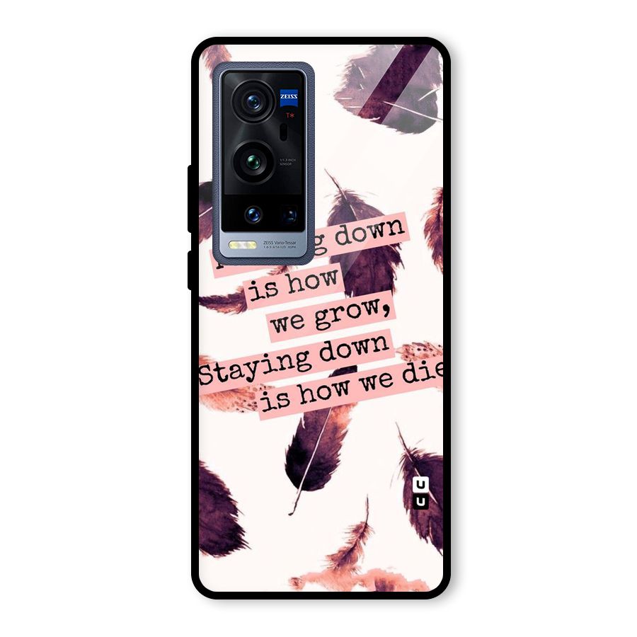 Grow Glass Back Case for Vivo X60 Pro Plus
