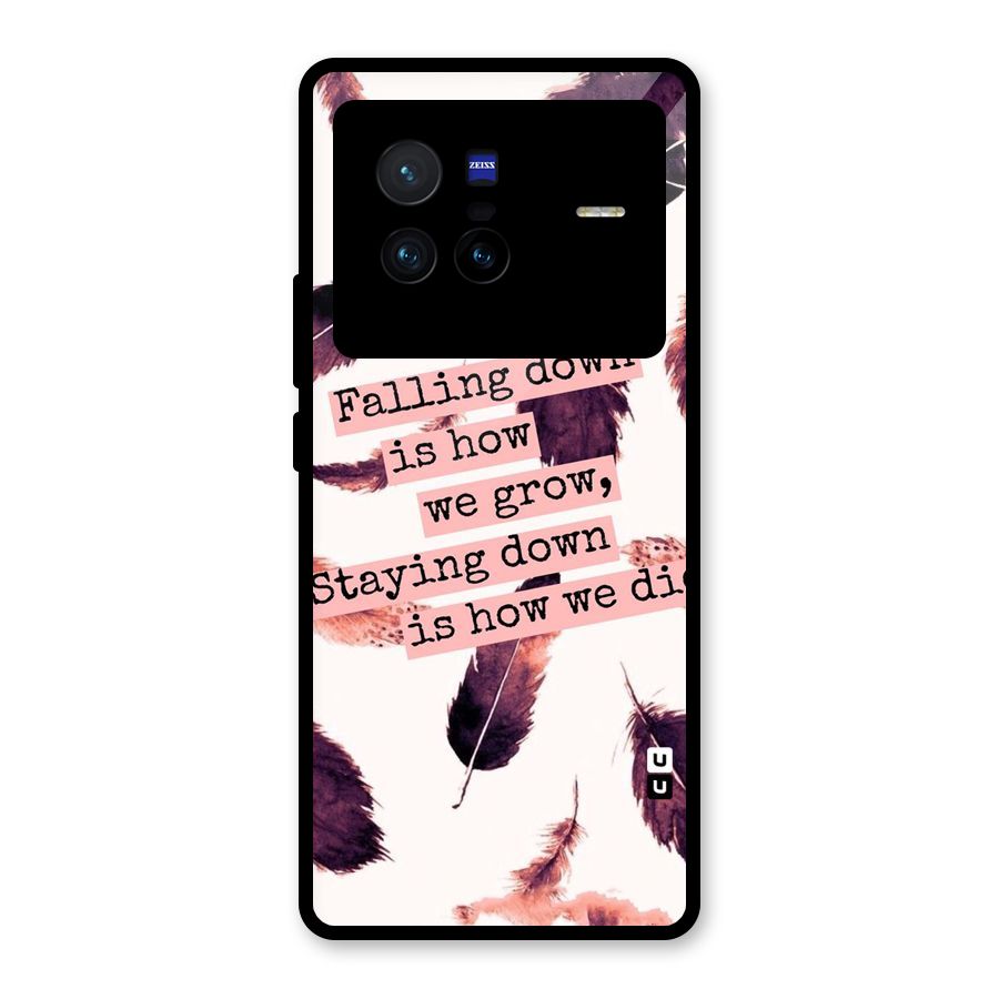 Grow Glass Back Case for Vivo X80