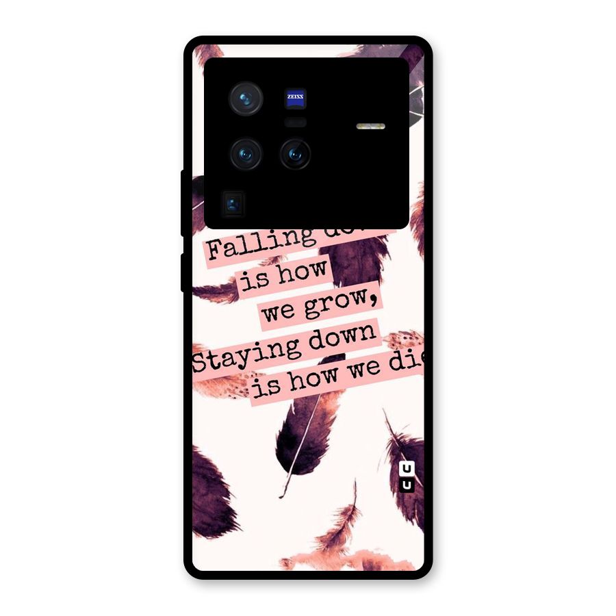 Grow Glass Back Case for Vivo X80 Pro