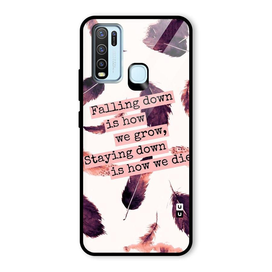 Grow Glass Back Case for Vivo Y50