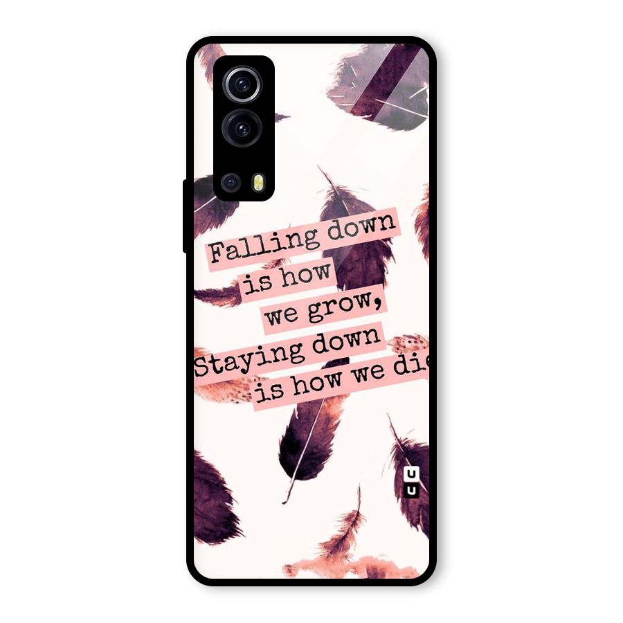 Grow Glass Back Case for Vivo iQOO Z3
