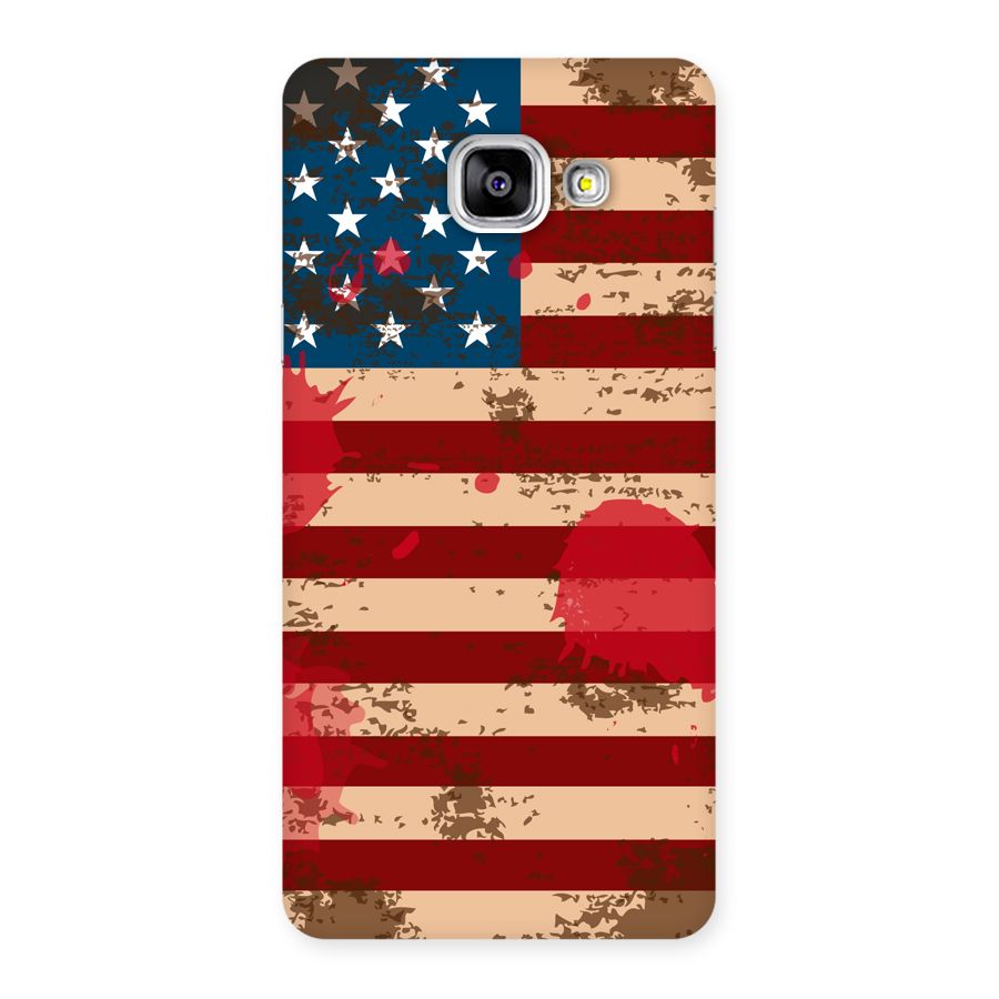 Grunge USA Flag Back Case for Galaxy A5 2016