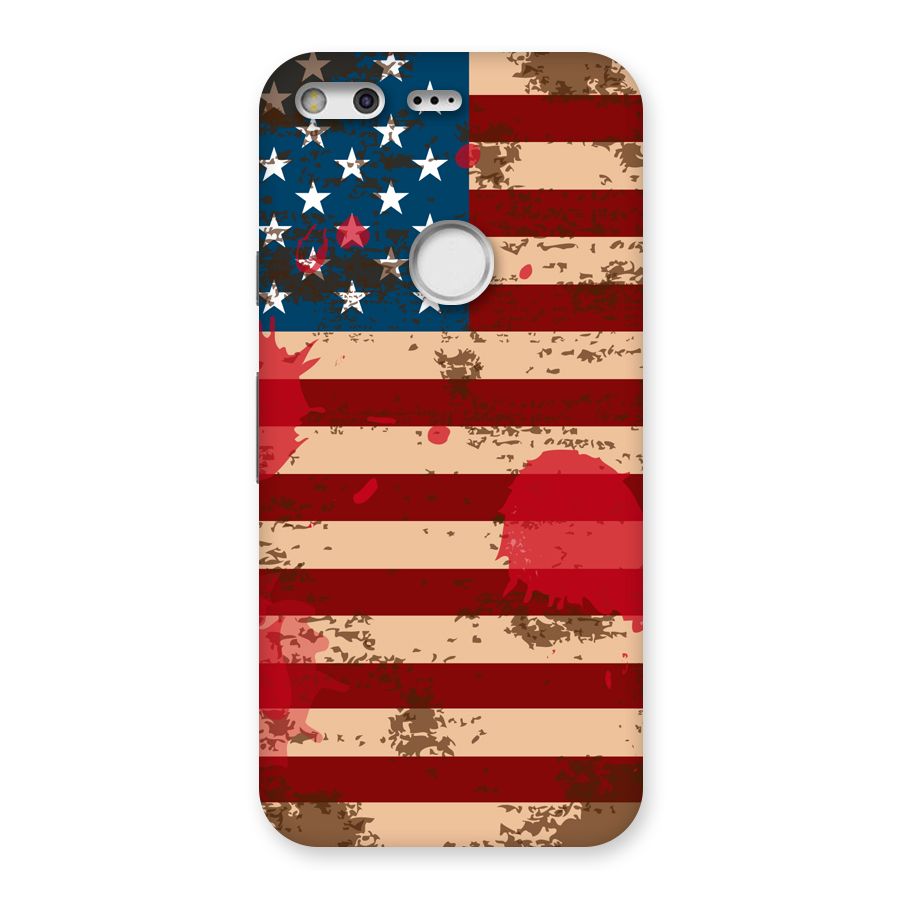 Grunge USA Flag Back Case for Google Pixel