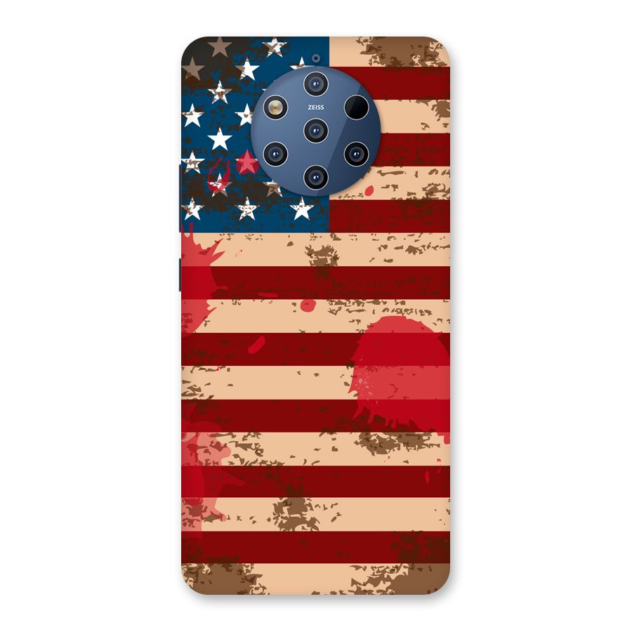 Grunge USA Flag Back Case for Nokia 9 PureView