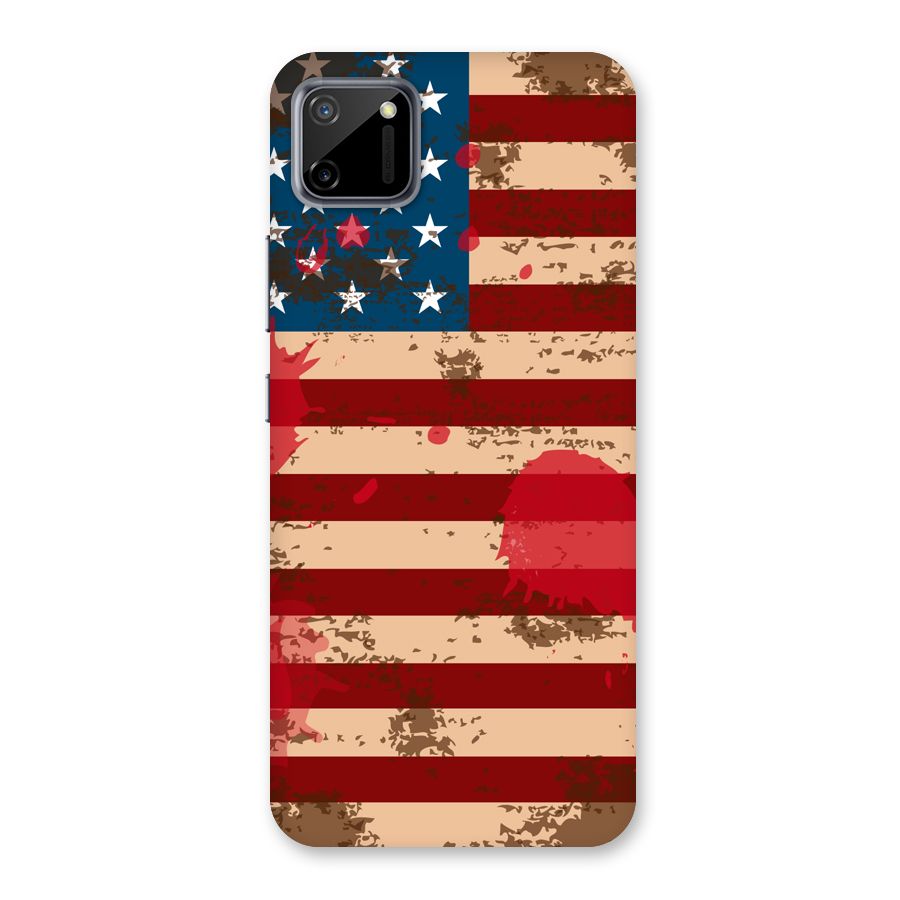 Grunge USA Flag Back Case for Realme C11